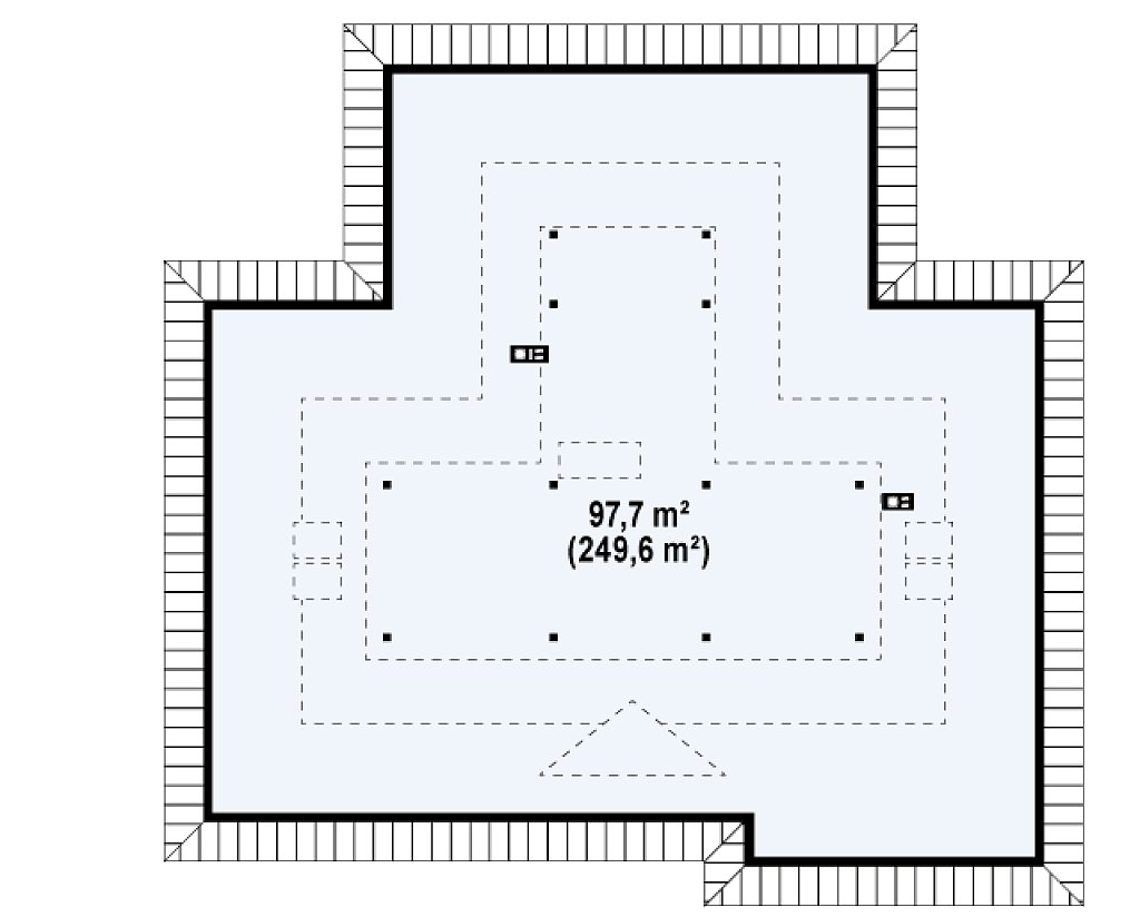 Второй этаж 0,0 м²
